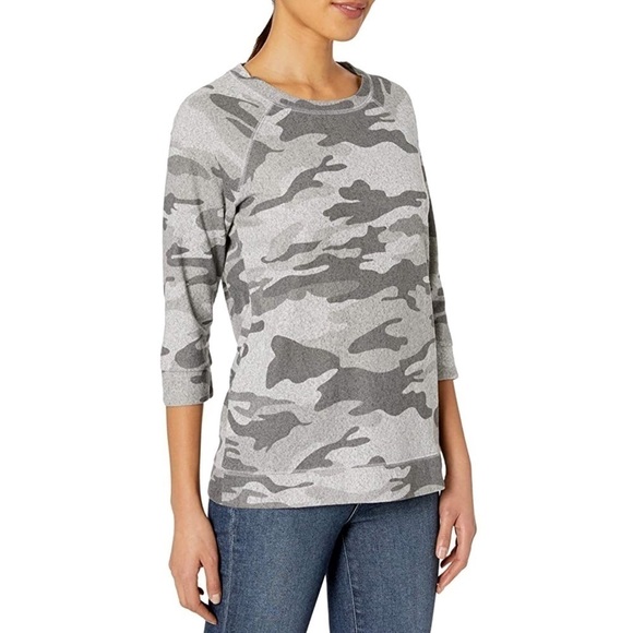 Tribal Camo Raglan Top - Picture 7 of 9